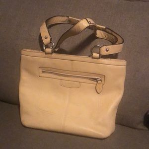 Leather Coach Bag